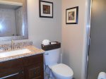 Two 2 bathrooms for your convenience. You`ll enjoy the new 4-star guest bathroom.